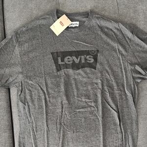 Levi's Heather Gray Logo Tee